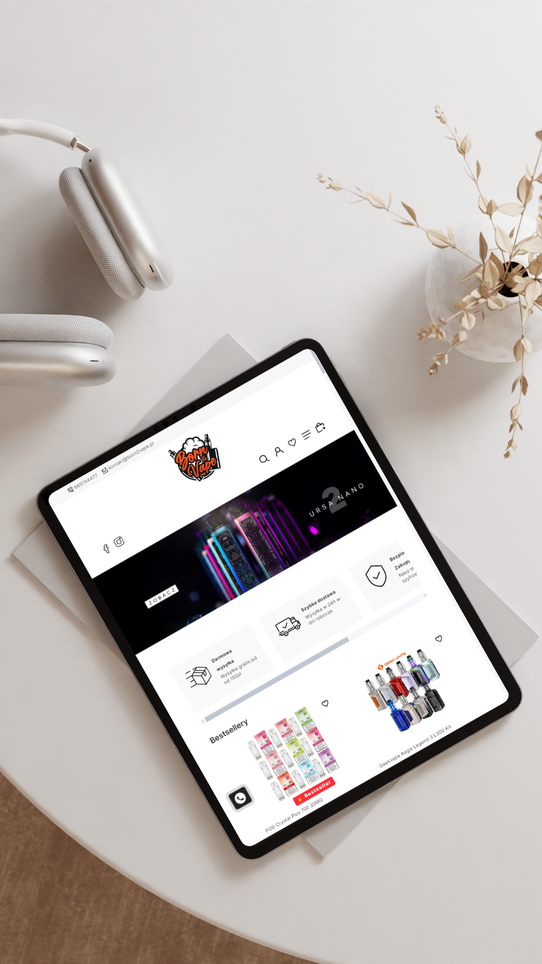 BORN2VAPE – sklep internetowy